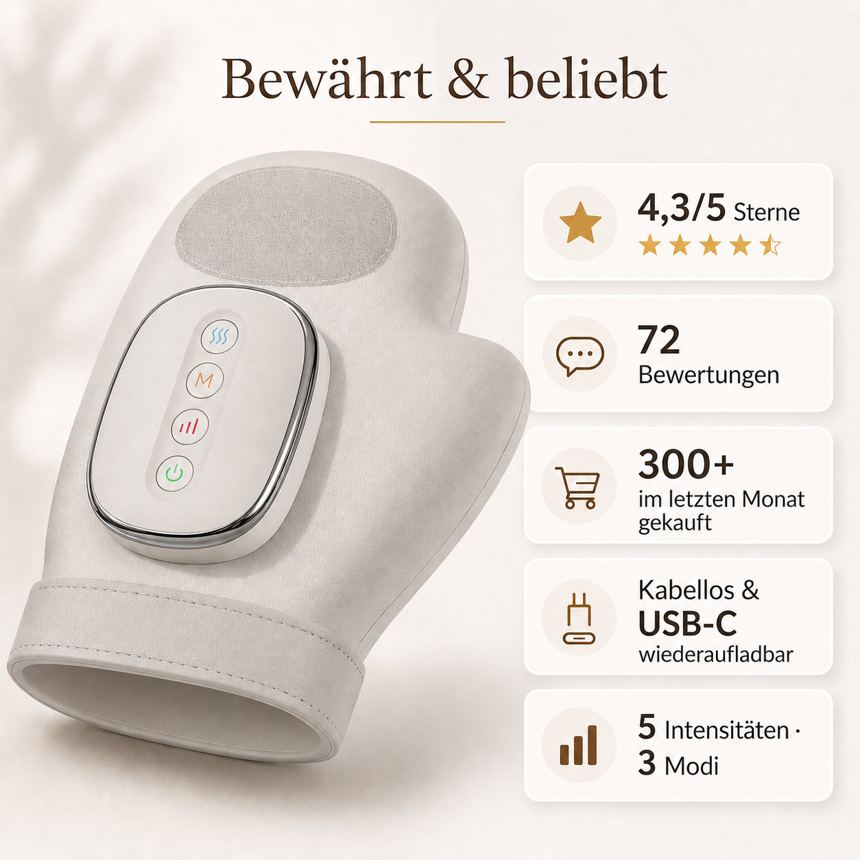 ErgoMeister™ Handmassagegerät – mehr Leichtigkeit für müde Hände