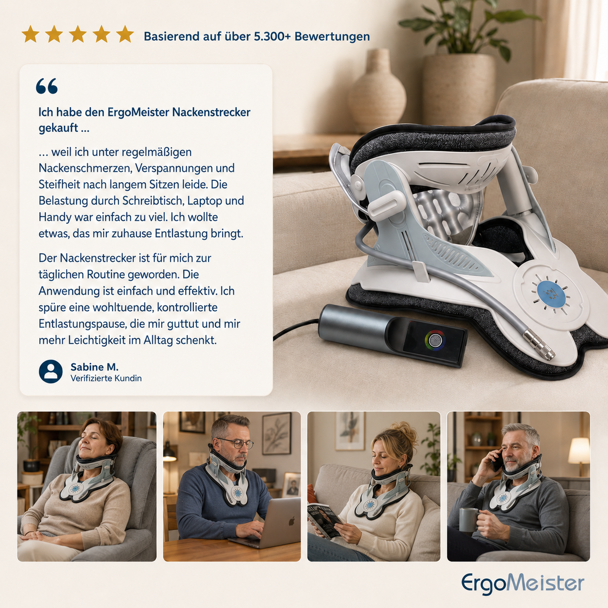 ErgoMeister™ Nackenstrecker