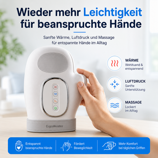 ErgoMeister™ Handmassagegerät – mehr Leichtigkeit für müde Hände