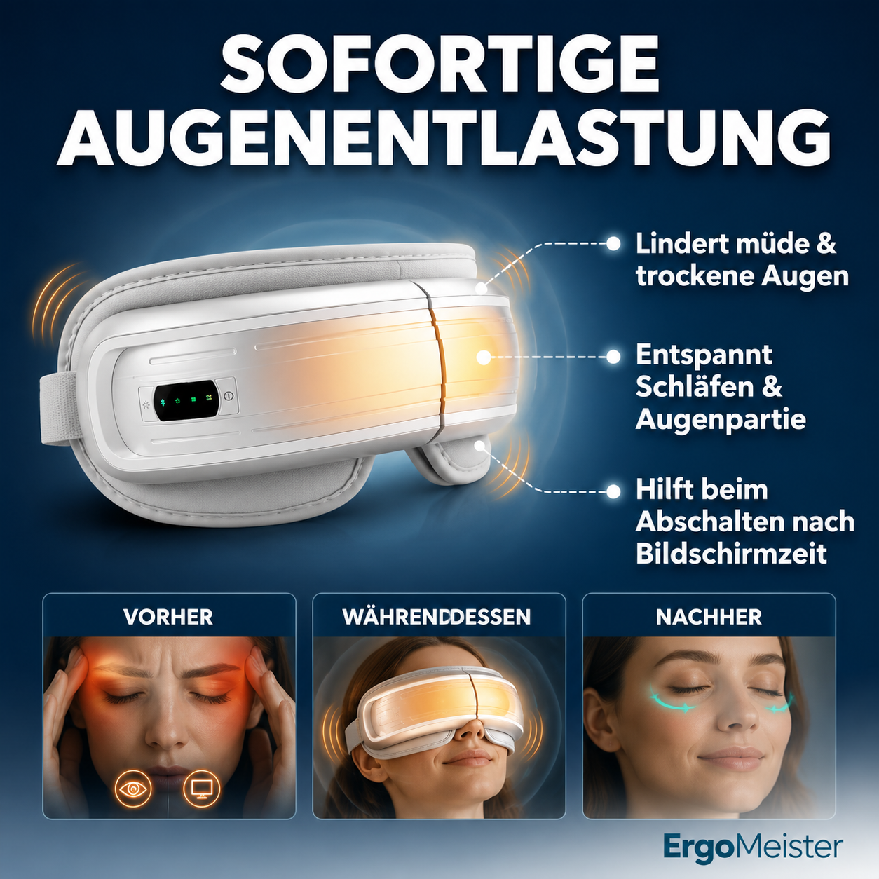 ErgoMeister™ Augenmassagegerät