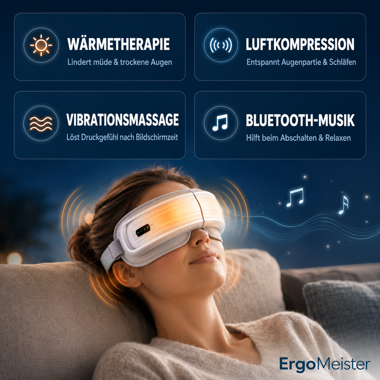 ErgoMeister™ Augenmassagegerät