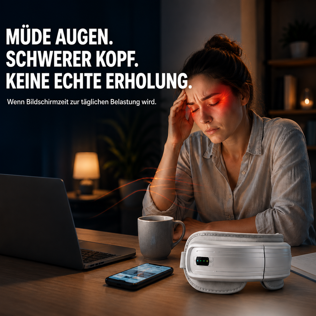 Müde Augen. Schwerer Kopf. Keine echte Erholung.