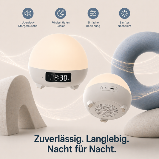 ErgoMeister™ Weißes-Rauschen-Schlafgerät